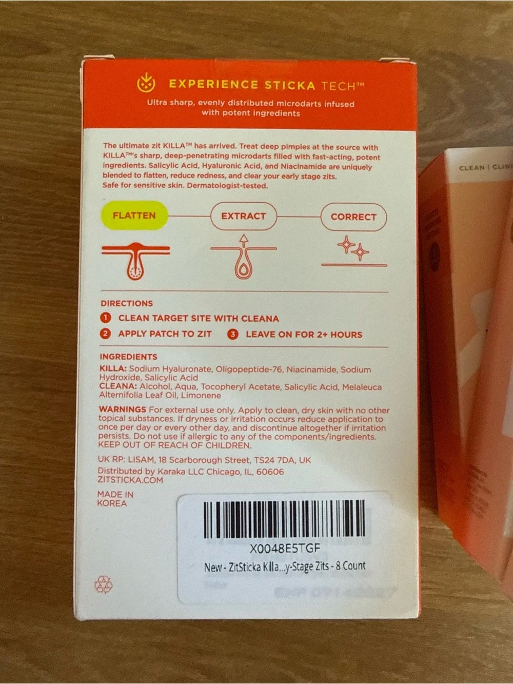 *BNIB* Zitsticka Killa Pimple Patch - 20ct